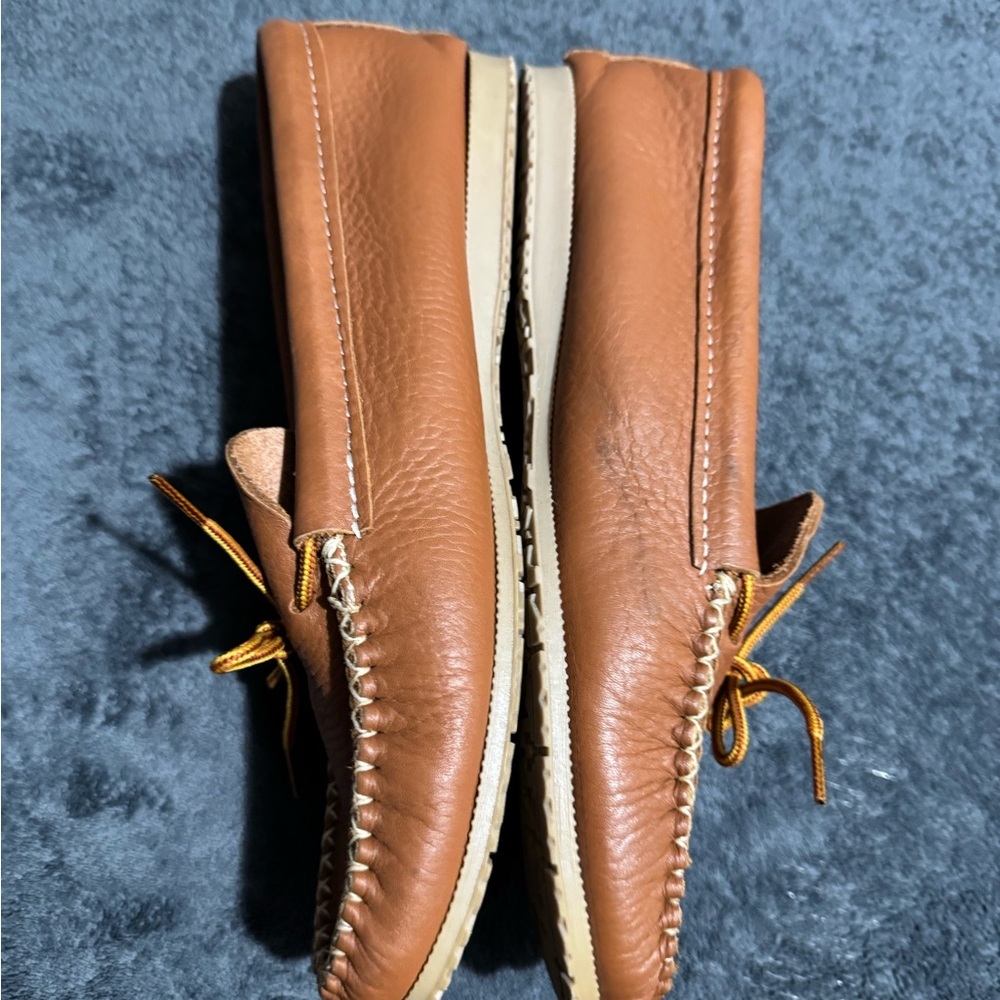 Mocasines Men's Brown Leather - Picture 3 of 9